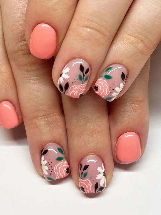 Spring 2024 Nail Trends: Minimalist Chic to Vibrant Blooms