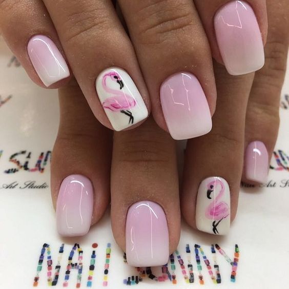 Spring Nails Square 2024: Chic Daisy Designs & Pastel Glitter Trends
