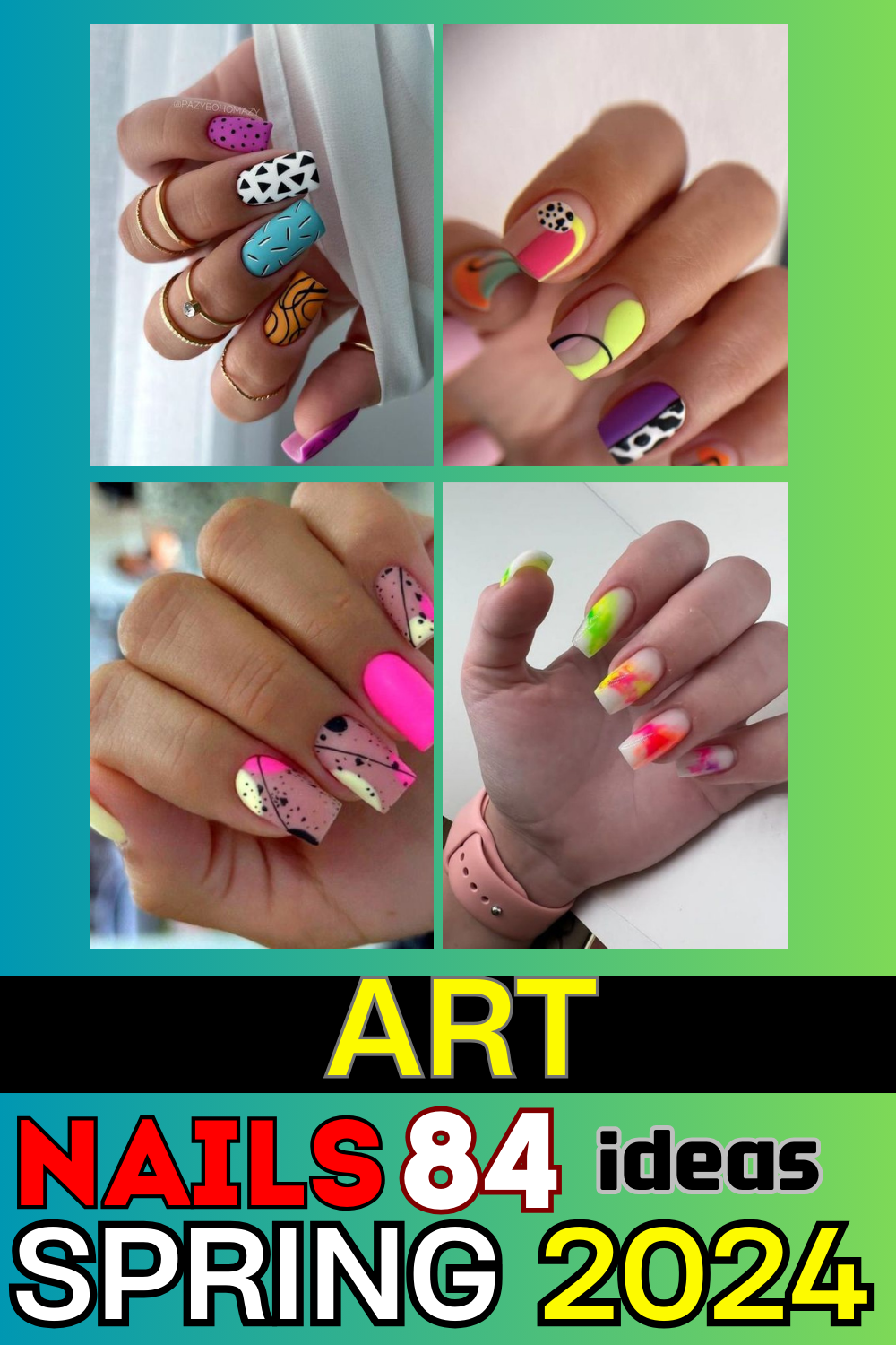 Spring Nails Art 2024: Trendy Designs & Easy Gel Ideas