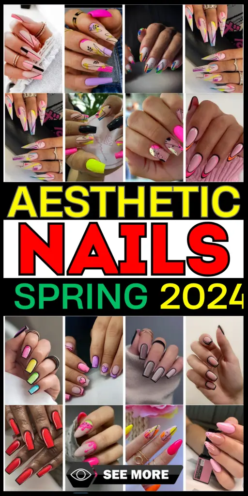 Spring 2024 Nail Trends Bold & Chic Aesthetics for Every Style