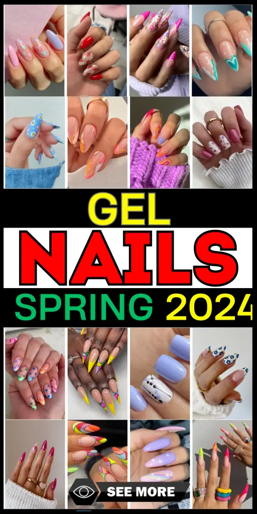 Top Spring 2024 Gel Nails: Trendy Designs & Colors for a Fresh Seasonal ...