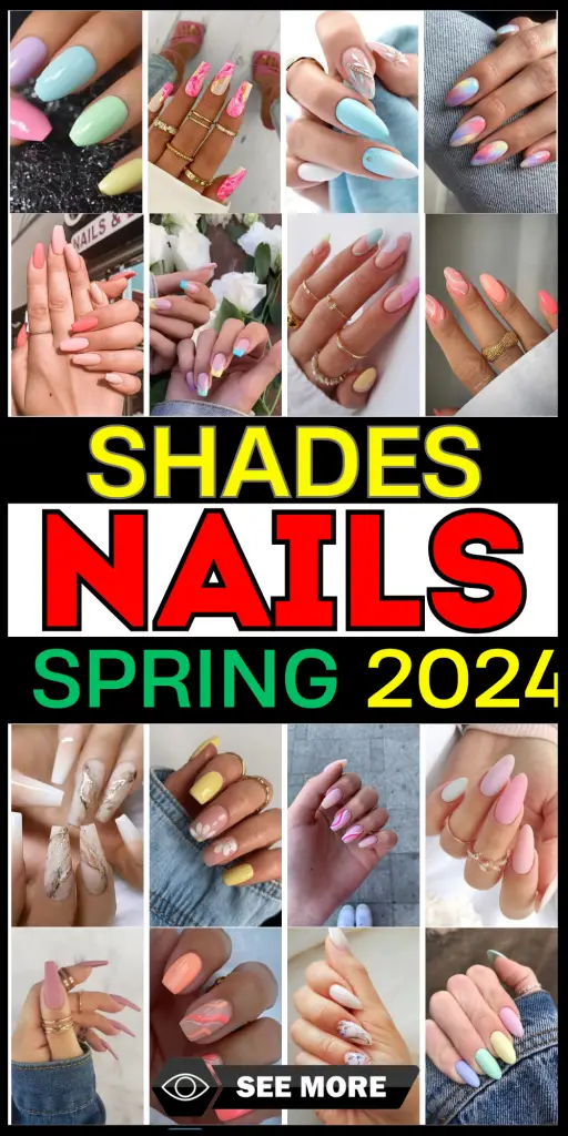 Spring 2024 Nail Trends: Discover Fresh Shades & Designs