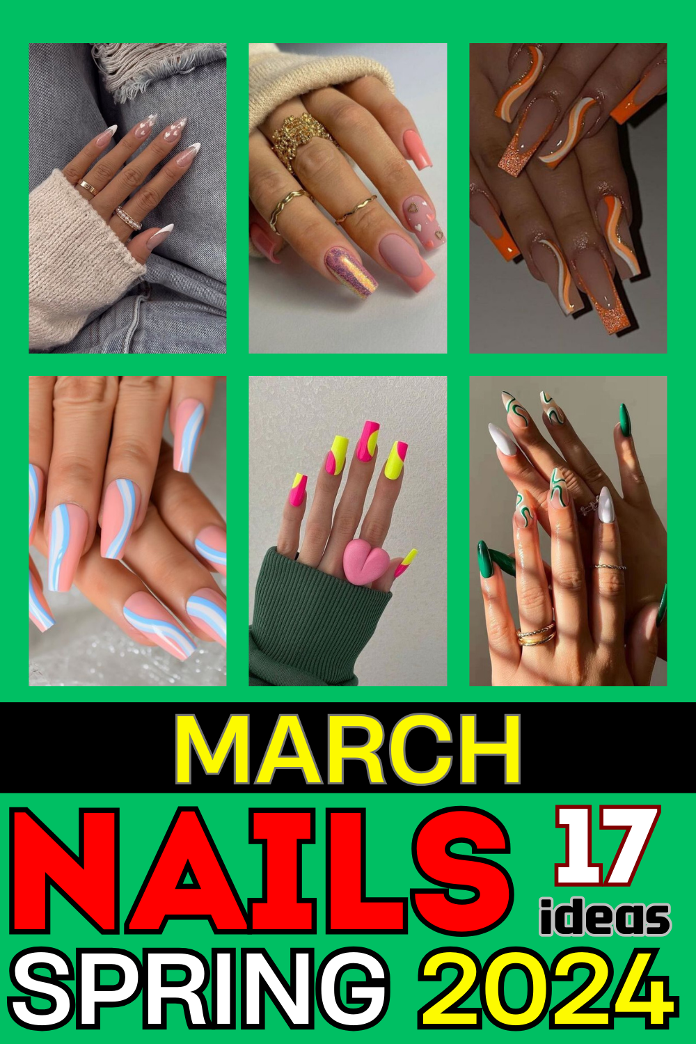 March Nails 2024 Guide: Top Designs, Colors & DIY Tips for Stunning Spring Manicures