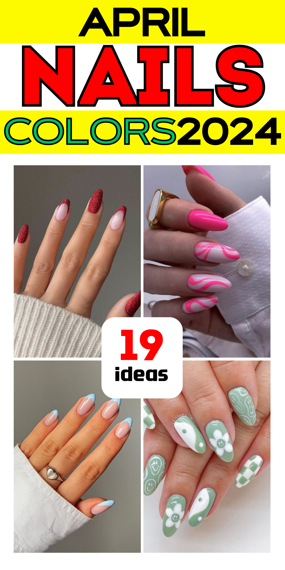 Trendy April Nails 2024: Spring Colors & Chic Designs