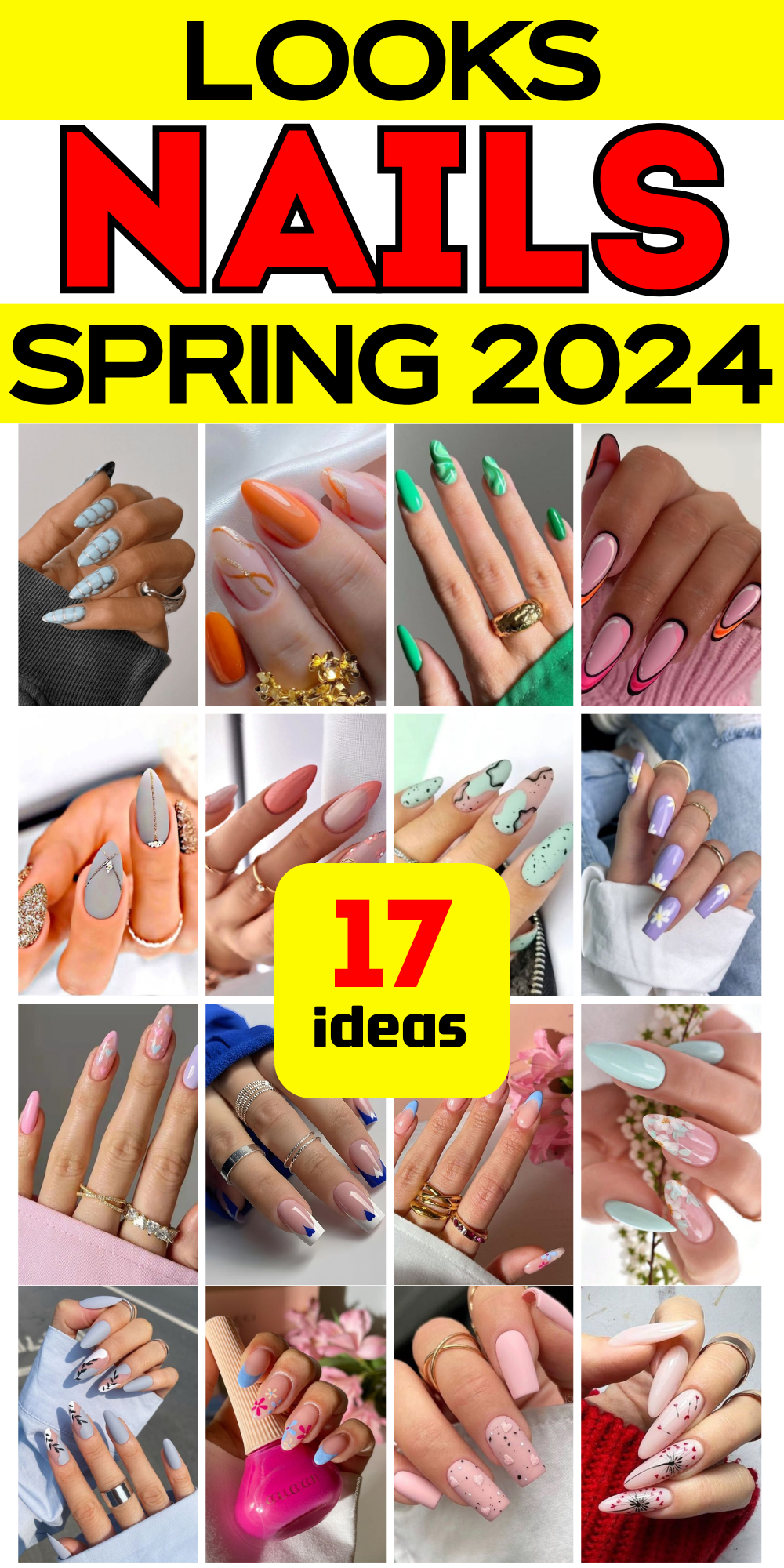 2024's Top Spring Nail Looks: Trendy Designs & Fresh Color Ideas