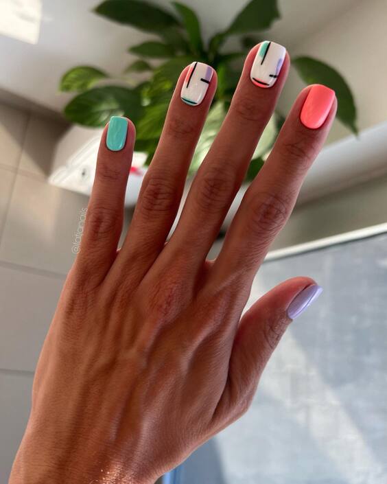 2024's Top Summer Nail Trends: Artistic, Chic & Colorful Manis