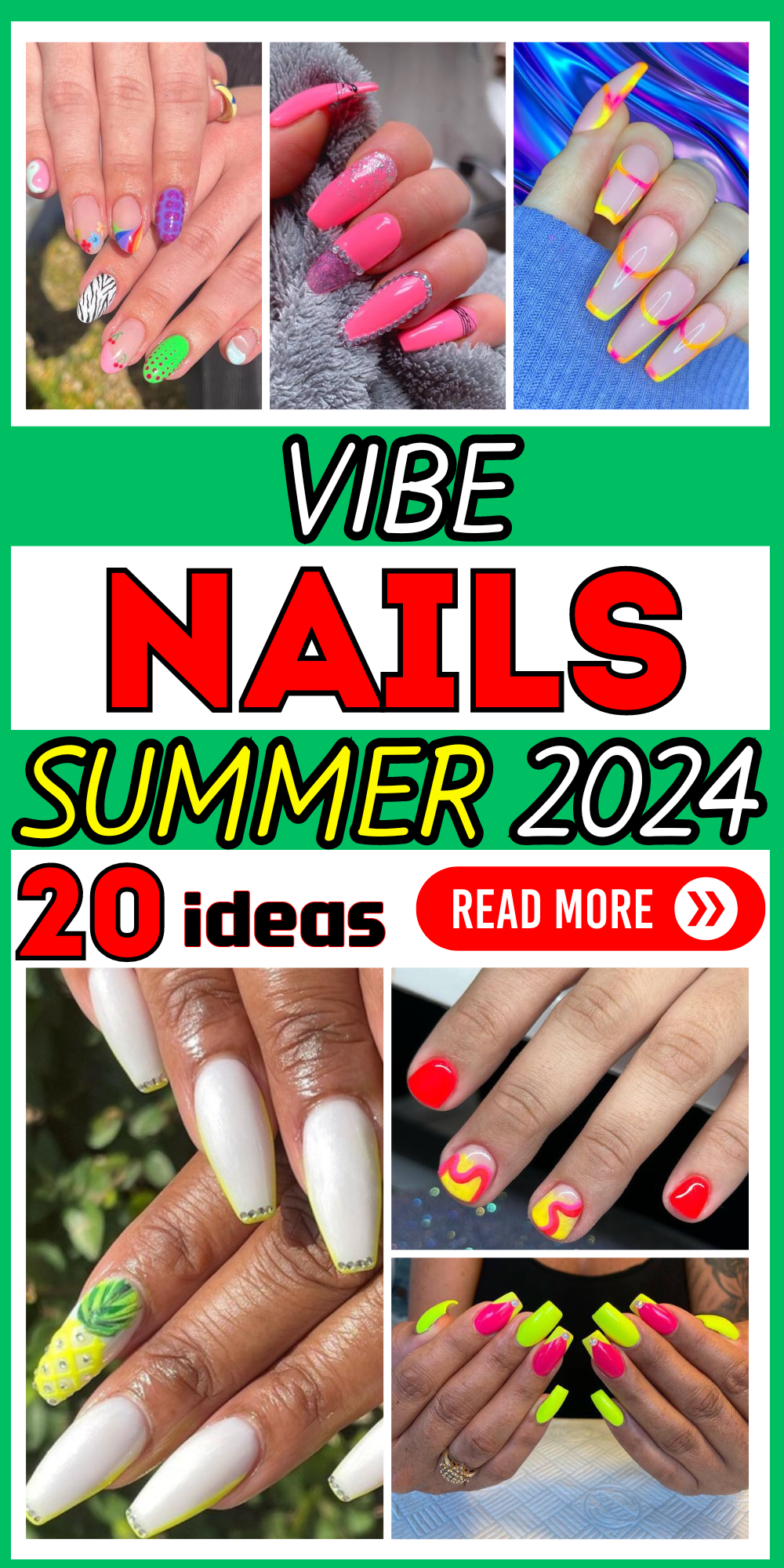 Summer Vibe Nails 2024: Trendy Designs & DIY Tips for a Hot Look