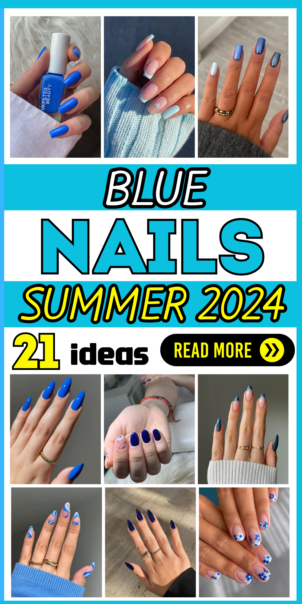 Summer Nail Blue Trends: Chic Designs & DIY Tips for Stylish Manicures