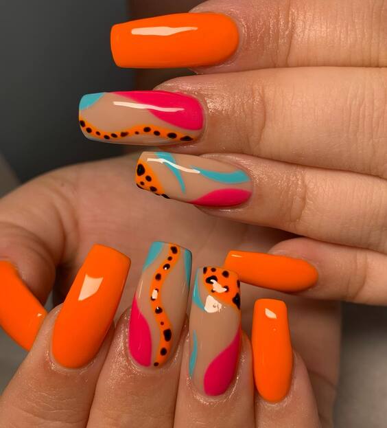 Neon Summer Nails 2024: Bold & Bright Designs for Every Shape