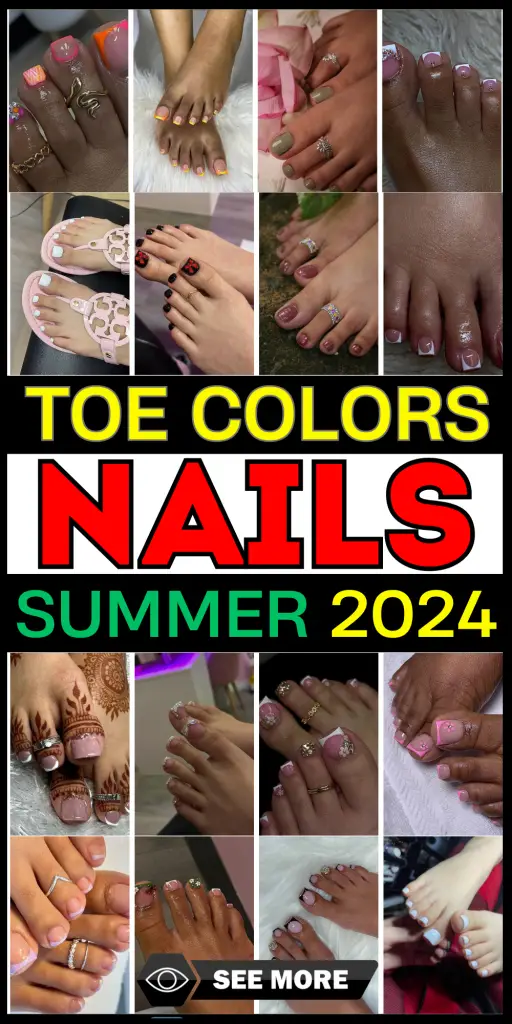 Summer 2024 s Trendiest Toe Nail Colors Pedicure Styles Unveiled