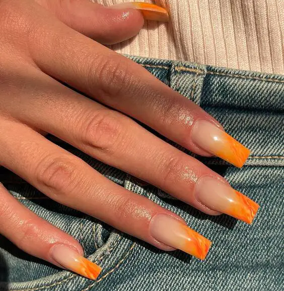 20 Vibrant Summer Orange Nail Designs: Trendy, Classy & Chic Ideas