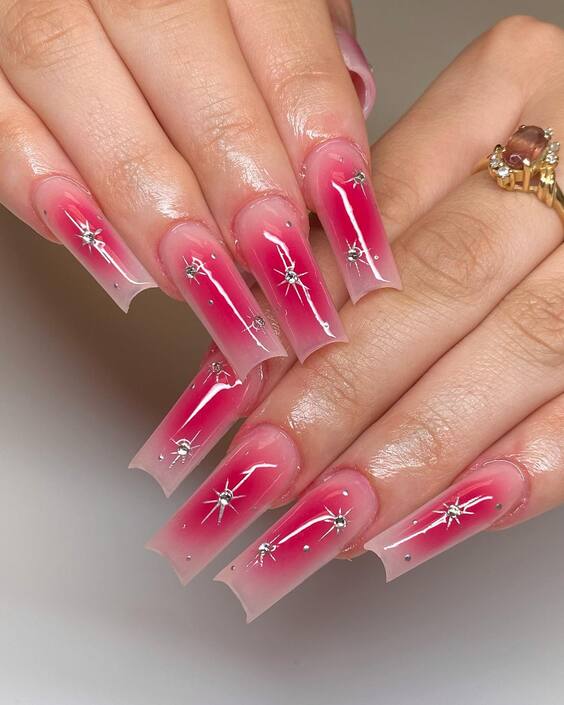 20 Ideas Summer 2024's Trendiest Long Acrylic Nail Designs – Fresh, Vibrant Ideas!