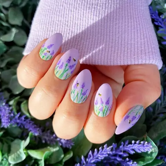 19 Enchanting Lavender Nail Designs for Spring - Chic Acrylic & Ombre Styles