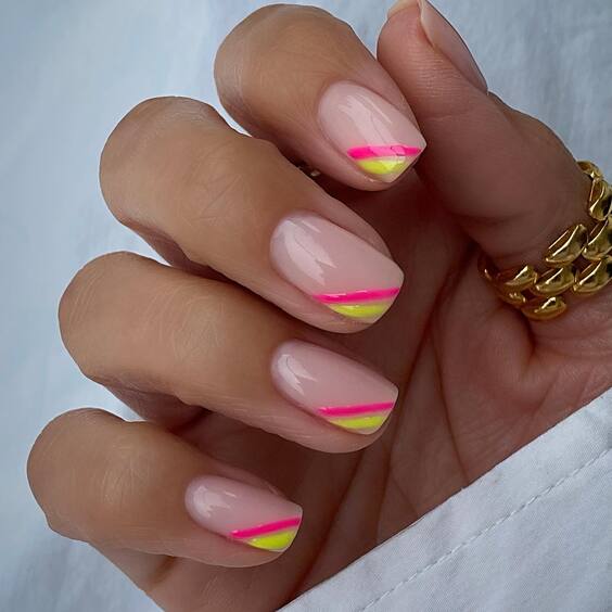 20 Discover Stunning Shorties Nails Designs for Spring - French Tips, Almond Shapes, and More