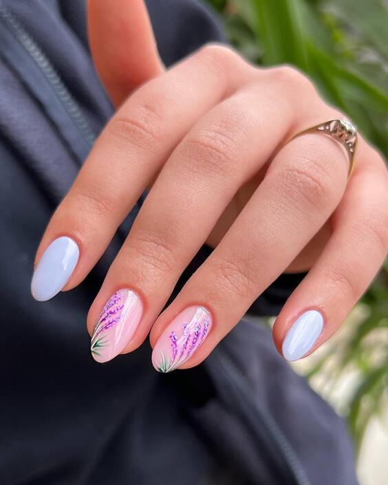 19 Enchanting Lavender Nail Designs for Spring - Chic Acrylic & Ombre Styles