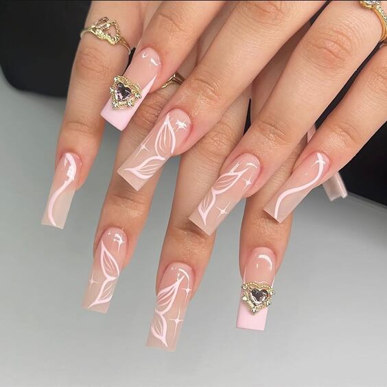 20 Ideas Summer 2024's Top Rhinestone Nail Trends: Bling, Chic Designs & Colors