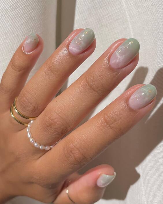 20 Discover Stunning Shorties Nails Designs for Spring - French Tips, Almond Shapes, and More