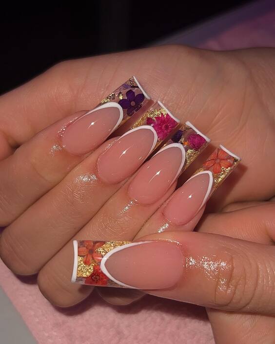 20 Ideas Summer 2024's Trendiest Long Acrylic Nail Designs – Fresh, Vibrant Ideas!