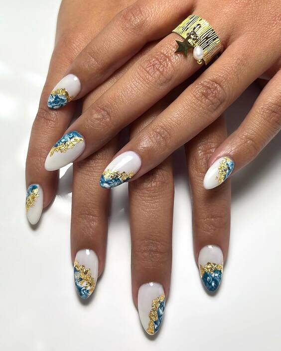 20 Summer Round Nails: Chic Designs, Neon Blooms & French Tips