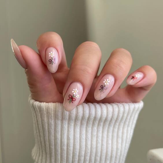 20 Discover Stunning Shorties Nails Designs for Spring - French Tips, Almond Shapes, and More