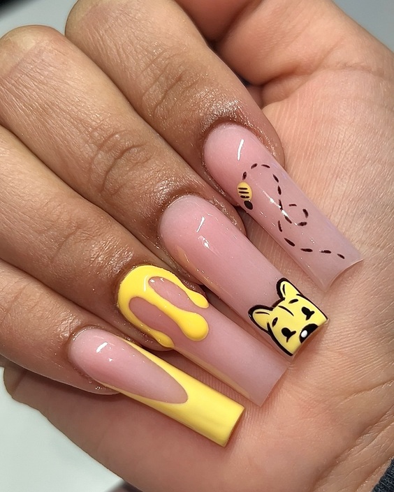 20 Bright Summer Nails 2024: Stunning Yellow & Pink Manicure Ideas