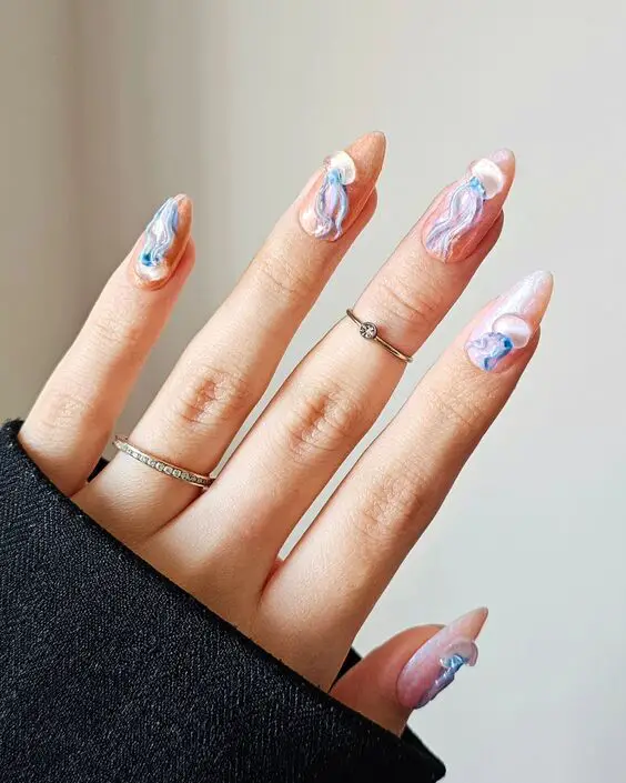 Stunning Simple Summer Beach Nails: Top Vacation Manicure Ideas