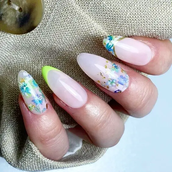 20 Ideas Stunning Summer Oval Nail Designs: Trendy & Chic Manicure Ideas for 2024