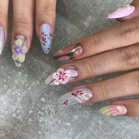 Summer Flower Nail Designs: Fresh & Fabulous 2024 Trends