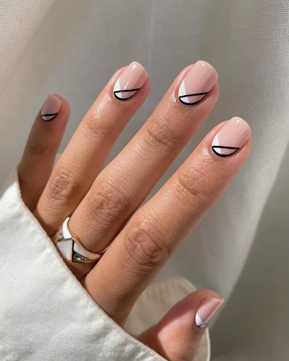 20 Discover Stunning Shorties Nails Designs for Spring - French Tips, Almond Shapes, and More