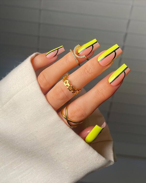 20 Bright Summer Nails 2024: Stunning Yellow & Pink Manicure Ideas