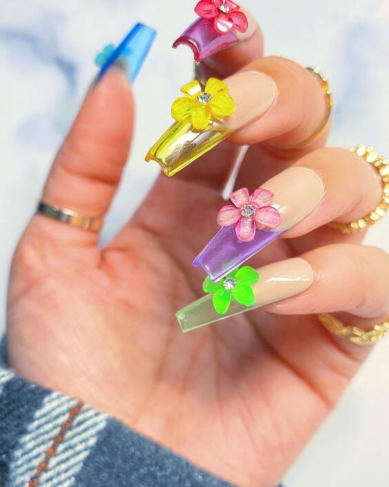 Summer Flower Nail Designs: Fresh & Fabulous 2024 Trends