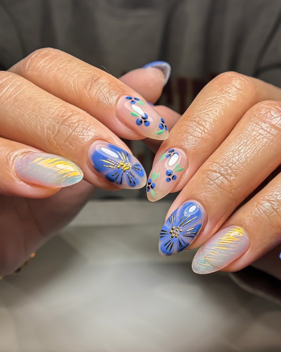 20 Summer Round Nails: Chic Designs, Neon Blooms & French Tips