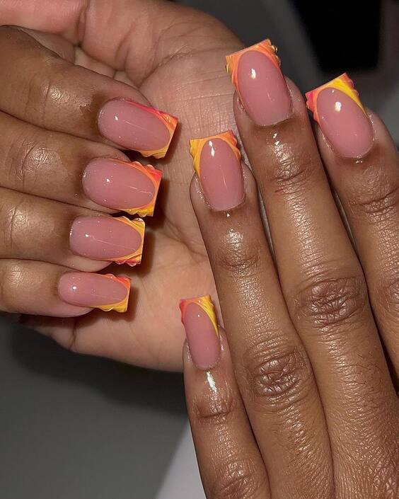 Stunning Vacation Acrylic Nail Designs for Every Getaway - Chic & Playful Tips