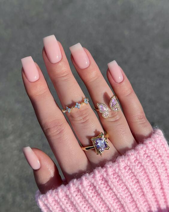 20 Discover Stunning Shorties Nails Designs for Spring - French Tips, Almond Shapes, and More