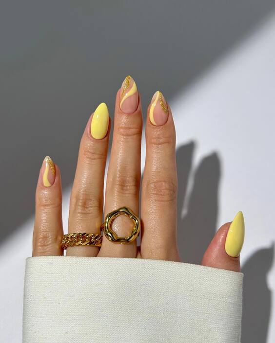 20 Bright Summer Nails 2024: Stunning Yellow & Pink Manicure Ideas