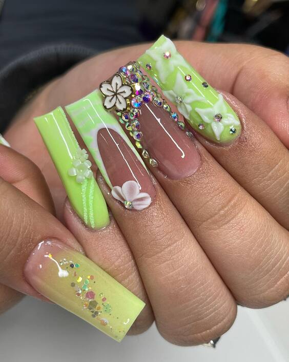 Summer 2024 French Nail Trends: Bright Ombré, Chic Neons & Elegant Florals