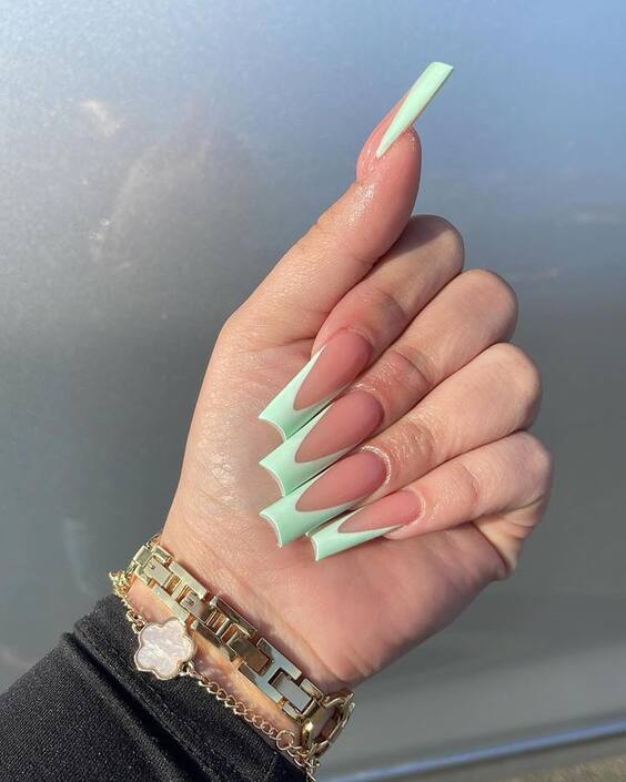 20 Ideas Summer 2024's Trendiest Long Acrylic Nail Designs – Fresh, Vibrant Ideas!