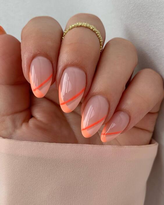 20 Ideas Chic Summer Peach Nails: Fresh Designs & DIY Tips for 2024 | Trendy Manicure