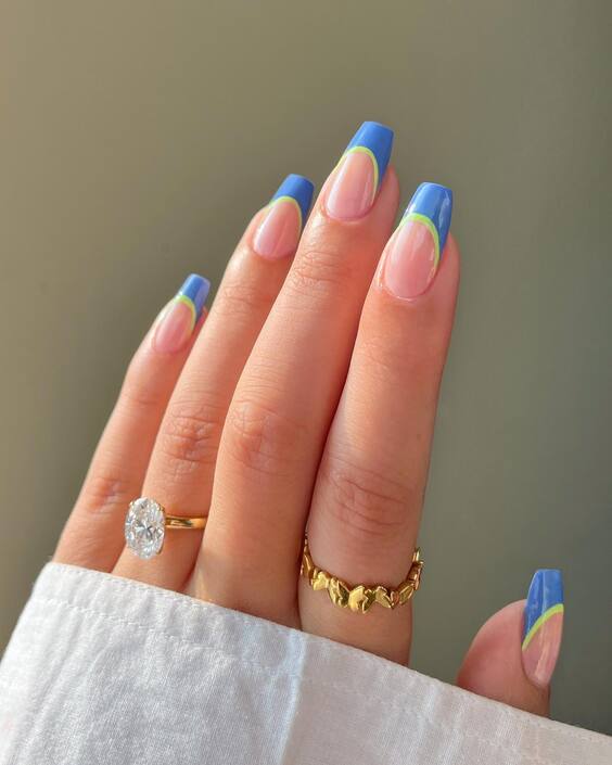 Summer 2024 French Nail Trends: Bright Ombré, Chic Neons & Elegant Florals