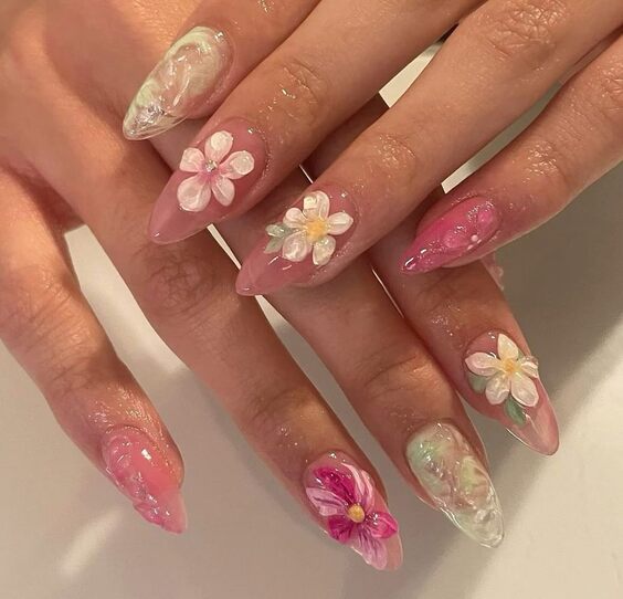 Summer Flower Nail Designs: Fresh & Fabulous 2024 Trends