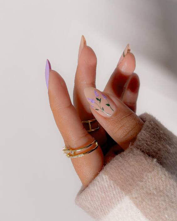 19 Enchanting Lavender Nail Designs for Spring - Chic Acrylic & Ombre Styles