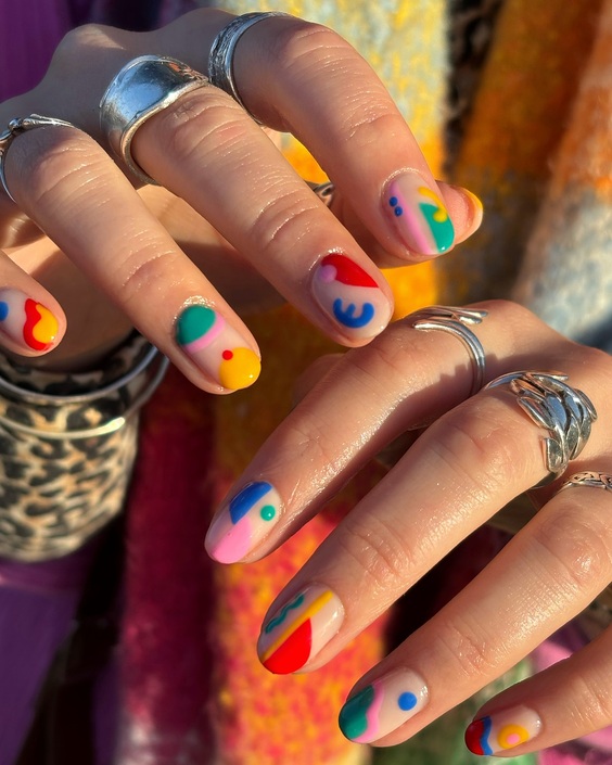 20 Discover Stunning Shorties Nails Designs for Spring - French Tips, Almond Shapes, and More