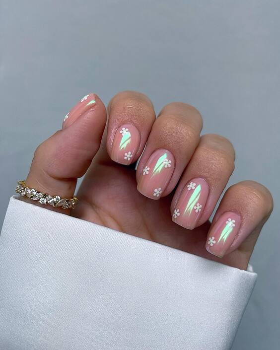 Summer Square Nail Designs: Bright Neons & Floral Art for Trendy Tips