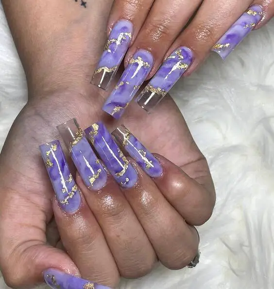 19 Enchanting Lavender Nail Designs for Spring - Chic Acrylic & Ombre Styles