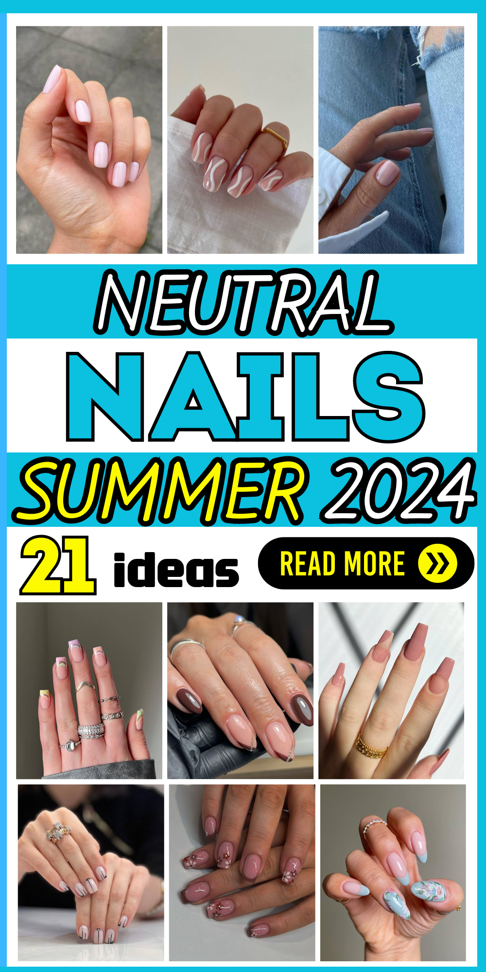 Summer Neutral Nail Trends 2024: Chic Designs & Elegant Art