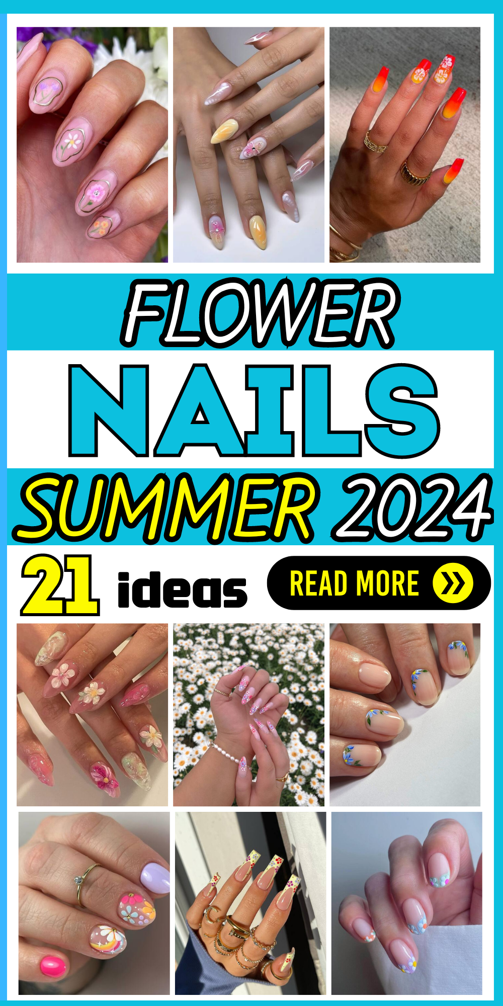 Summer Flower Nail Designs: Fresh & Fabulous 2024 Trends