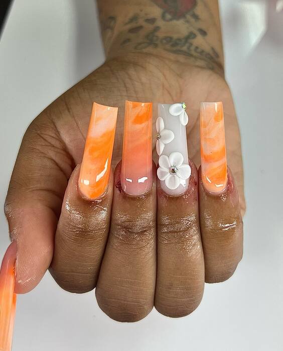 Summer Ombre Nails: Vibrant Two-Tone Designs for Trendy Manicures