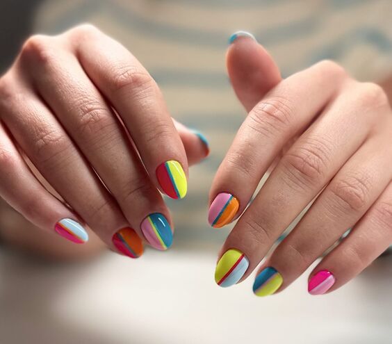 21 Bright Summer Nails 2024: Explore Vibrant Designs & Neon Trends