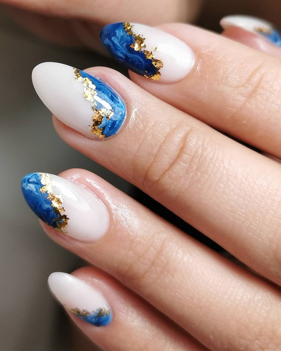 20 Summer Marble Nails: Trendy Designs for Vibrant & Elegant Manicures