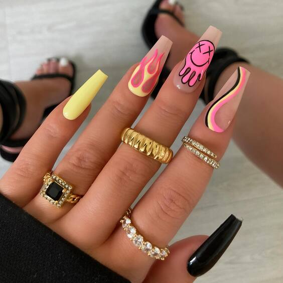 22 Stunning Summer Nail Designs 2024: Bold Colors & Chic Patterns